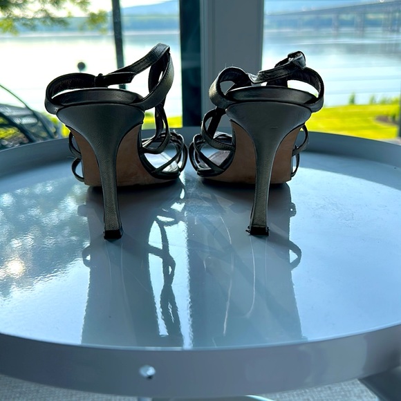Manolo Blahnik Sandals - gold/platinum - Picture 3 of 4